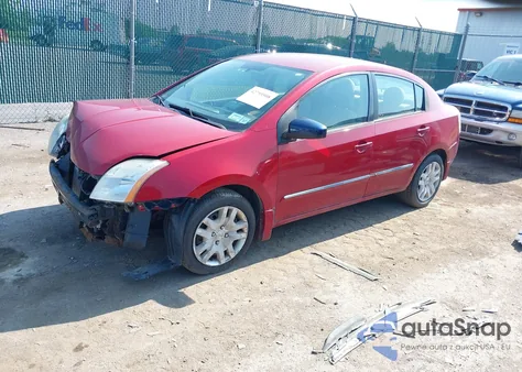 2010 Nissan Sentra 2.0S из США, поврежденный, VIN 3N1AB6AP6AL664775